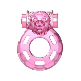 BAILE - Vibrating Cock Ring Bear Pink BAILE