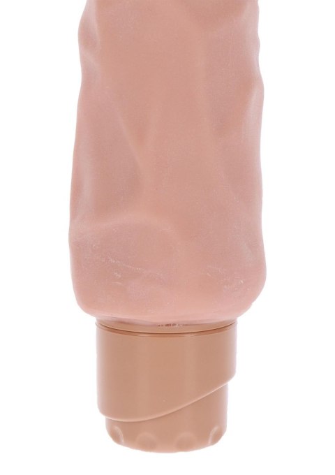 Dual Density Big Vibrator 9in. Light skin tone TOYJOY
