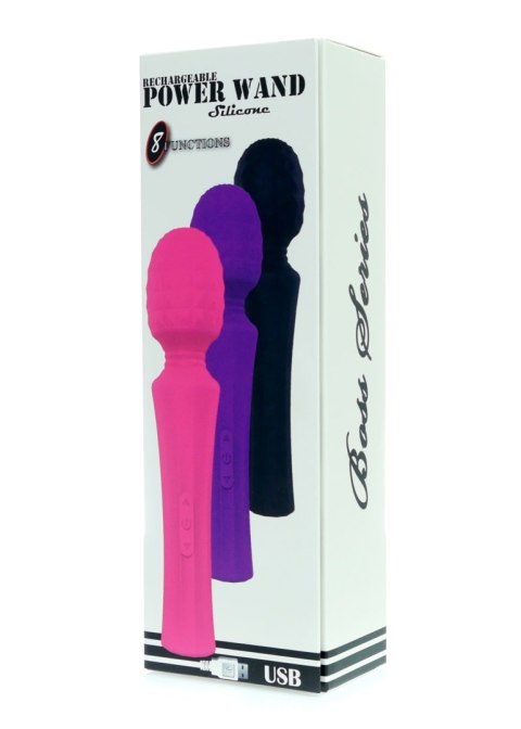 Stymulator-Rechargeable Power Wand - Pink B - Series Magic