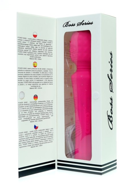 Stymulator-Rechargeable Power Wand - Pink B - Series Magic