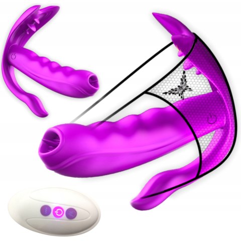 Stymulator-Silicone Panty Vibrator USB 7 Function / Heating B - Series Fox