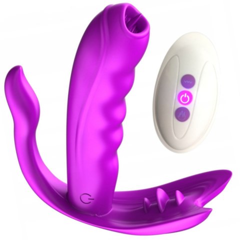 Stymulator-Silicone Panty Vibrator USB 7 Function / Heating B - Series Fox