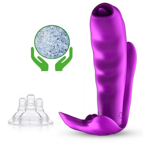 Stymulator-Silicone Panty Vibrator USB 7 Function / Heating B - Series Fox