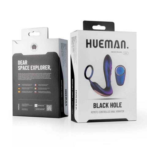 Hueman - Black Hole Anal Vibrator Easytoys