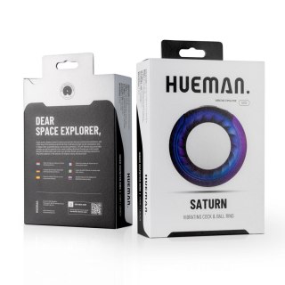 Hueman - Saturn Vibrating Cock/Ball Easytoys