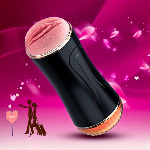 Masturbator-Vibrating Masturbation Cup USB 7 function + Interactive Function / Double Ends B - Series Fox