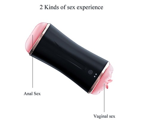 Masturbator-Vibrating Masturbation Cup USB 7 function + Interactive Function / Double Ends B - Series Fox
