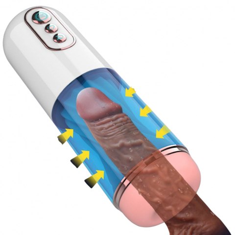 Masturbator-Vibration 7, 7 Sucking modes, Hand B - Series Fox