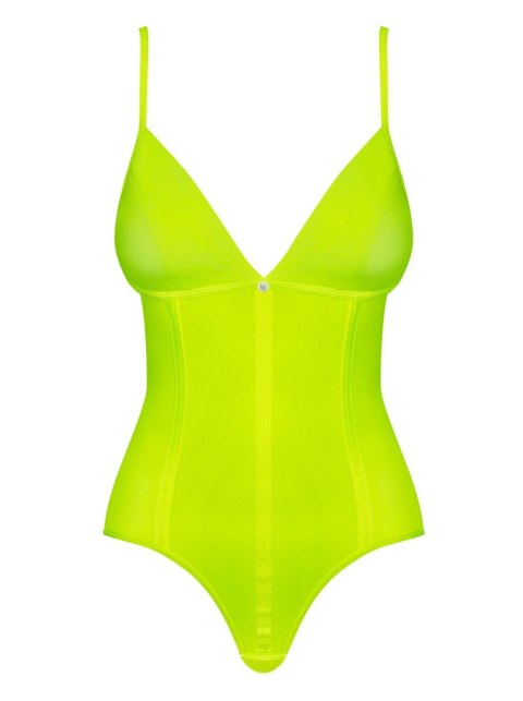 Neonia body żółty L/XL Obsessive