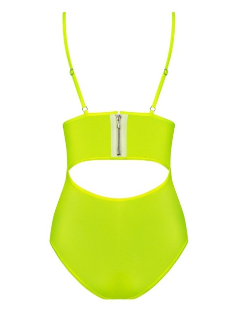 Neonia body żółty L/XL Obsessive