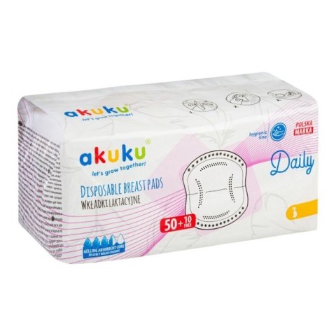 A0160 WKŁADKI LAKTACYJNE DAILY 60SZT