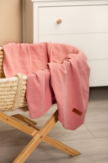 KOC MUŚLINOWY RETRO PINK 75x100