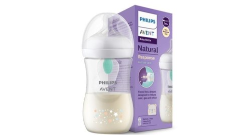 SCY673/81 BUTELKA RESPONSYWNA NATURAL Z WENTYLEM AIR FREE 260 ML SŁOŃ