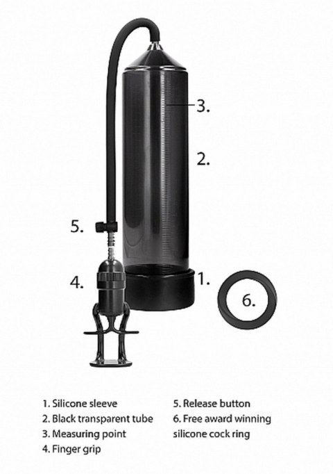Deluxe Beginner Pump - Black Pumped