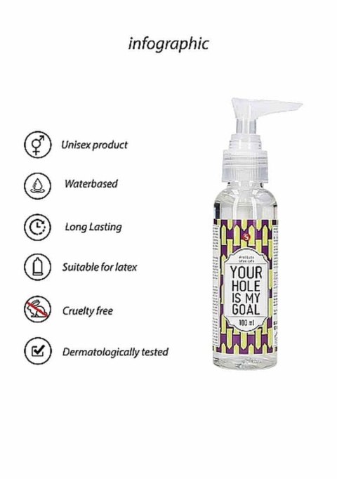 Anal Lube - Your Hole Is My Goal - 100 ml S-Line
