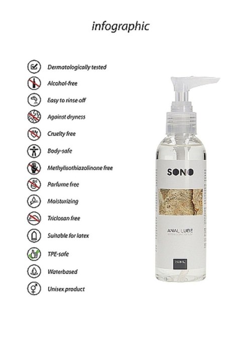 Anal lube - 150ml Pharmquests