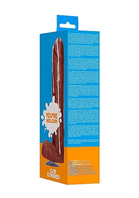 Mydło- Dicky Soap With Balls - Cum Covered - Brown S-Line