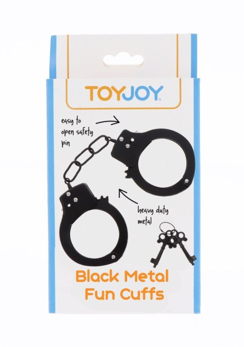 Metal Handcuffs Black TOYJOY