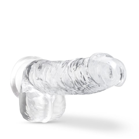 NATURALLY YOURS 6" CRYSTALLINE DILDO DIAMOND Blush