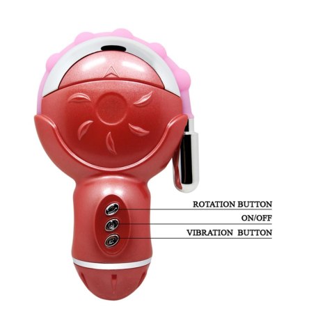 BAILE- ROLLING FUN, 12 vibration functions 6 rotation functions Bendable BAILE