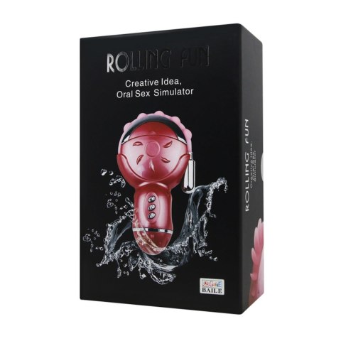 BAILE- ROLLING FUN, 12 vibration functions 6 rotation functions Bendable BAILE