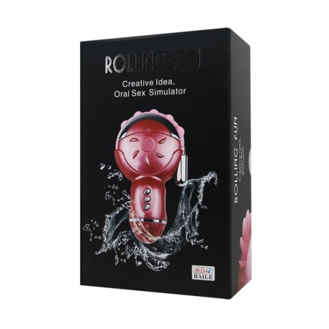 BAILE- ROLLING FUN II, 12 vibration functions 6 rotation functions Bendable BAILE