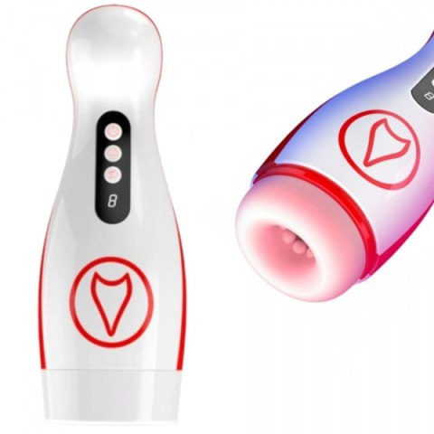 Masturbator - Vibrating Masturbation Cup , 7 Suction Power, 7 Vibration Setting B - Series Fox