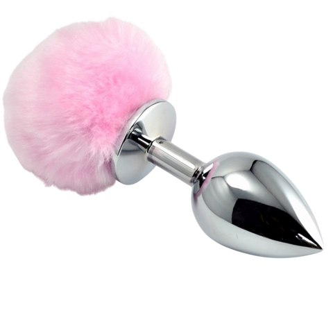 Pompon Metal Plug Large Pink Lovetoy