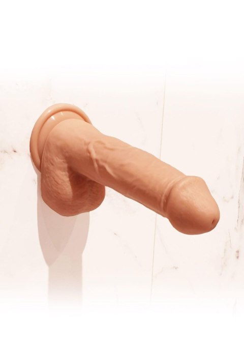 Rotating Beads Vibrating Dildo Light skin tone TOYJOY