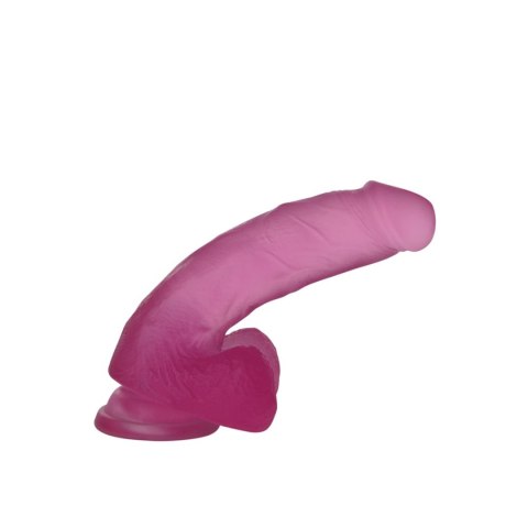 7"" Jelly Studs Crystal Dildo Medium Pink Lovetoy