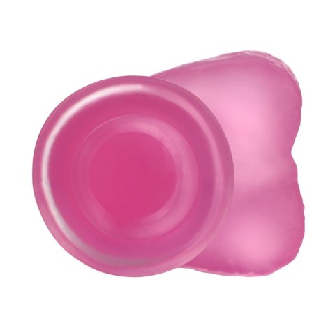 7"" Jelly Studs Crystal Dildo Medium Pink Lovetoy