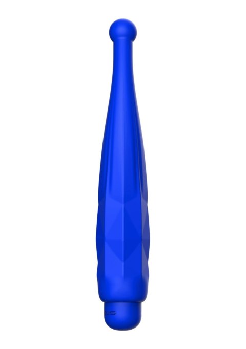 Lyra - ABS Bullet With Sleeve - 10-Speeds - Royal Blue Luminous