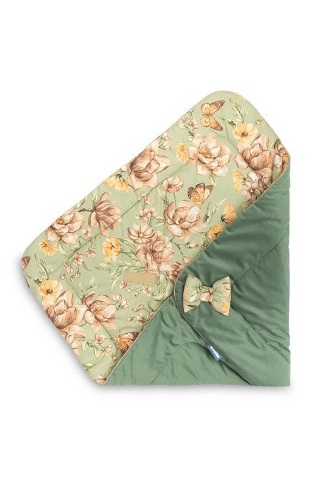 ROŻEK VELVET SKWER ZIELONY 75x75