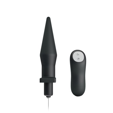 BAILE - BUTT PLUG, 20 vibration functions Wireless remote control BAILE