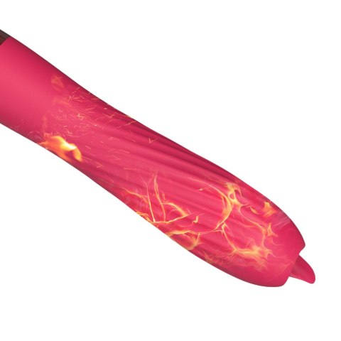 Wibrator-Silicone Vibrator USB, 10 vibration modes, Heating B - Series Fox