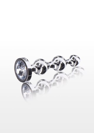 Diamond Star Beads Large Silver TOYJOY