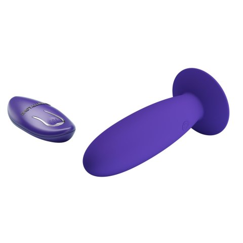 PRETTY LOVE - Remotr control vibrating plug - Youth, Wireless remote control 12 vibration functions Suction base Pretty Love