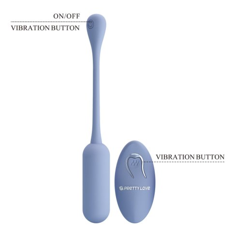 PRETTY LOVE - LECHIES Dream chaser 5, Blue, Wireless remote control 12 vibration functions Memory function Pretty Love