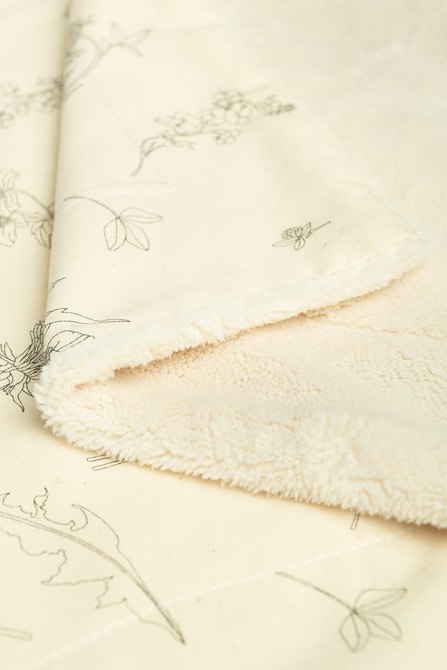 KOC PLUSZ ECO KWIATKI 80x100