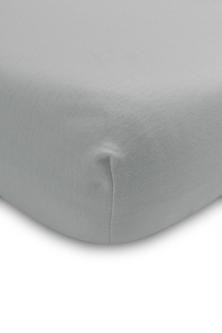 PRZEŚCIERADŁO JERSEY DELUXE SZARY 160x80