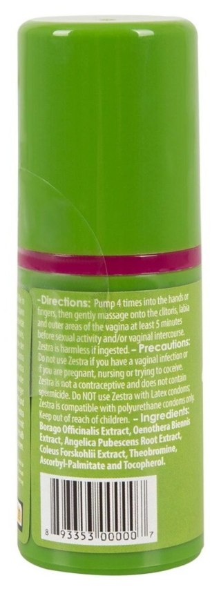 Zestra Essential Arousal Oil12 Zestra