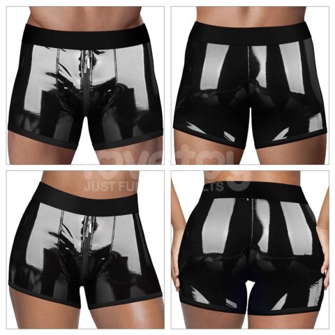 Chic Strap-On shorts (36 - 39 inch waist) Black Lovetoy
