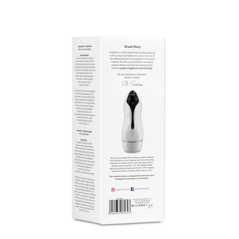 Masturbation Cup USB, 9 functions of vibration & sucking / heating B - Series Lyla