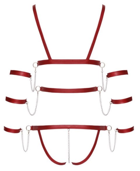 Bad Kitty Strap Body red XL Bad Kitty