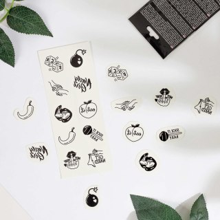 SET of 10 TEMPORARY TATTOOS - SPICY COLLECTION Secret Play