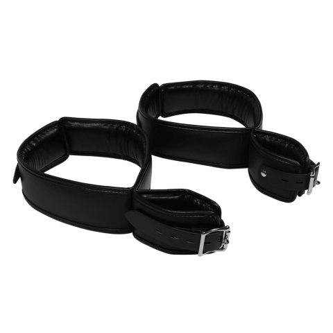 Hand and Thigh Cuffs Set - Black Ouch!