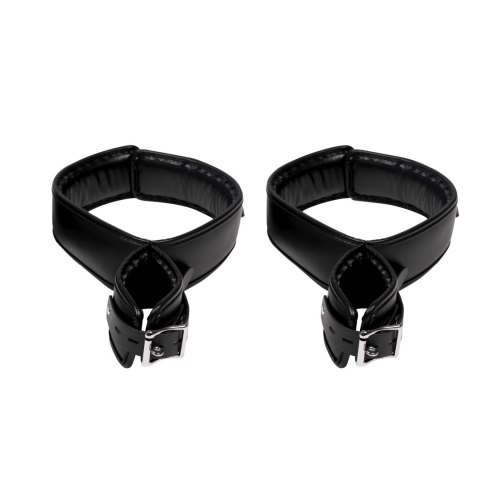 Hand and Thigh Cuffs Set - Black Ouch!