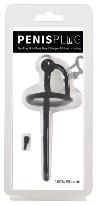 Penis plug Piss Play with Stop Penisplug