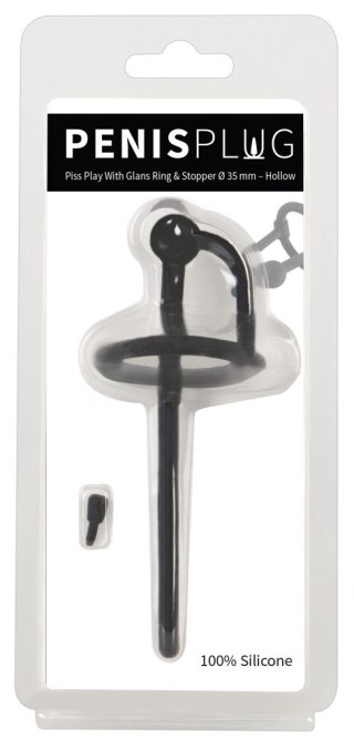Penis plug Piss Play with Stop Penisplug
