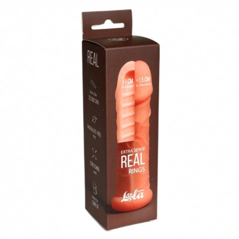 Penis sleeve Real Extra Sense Rings Real
